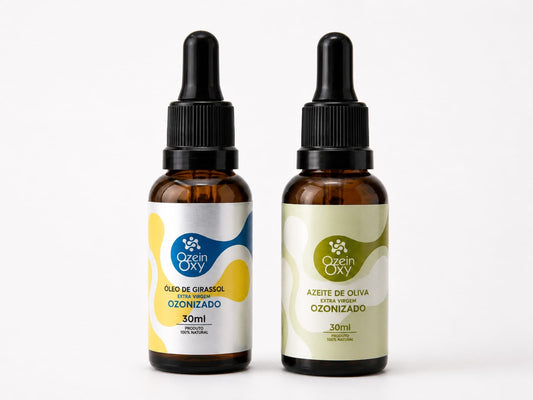Combo Girassol Ozonizado + Azeite de Oliva Ozonizado