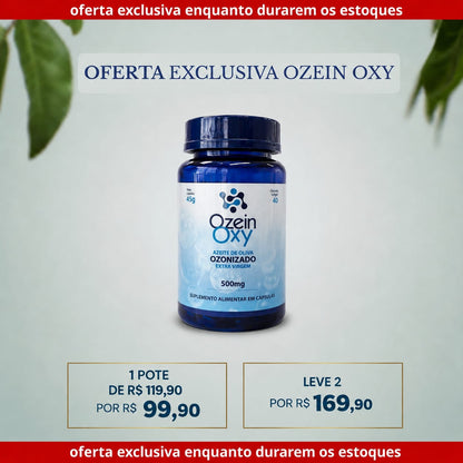 Cápsula de Azeite de Oliva Ozonizada 60 Cápsulas