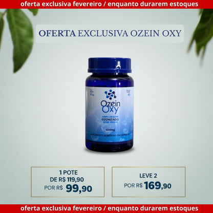 Cápsula de Azeite de Oliva Ozonizada 60 Cápsulas